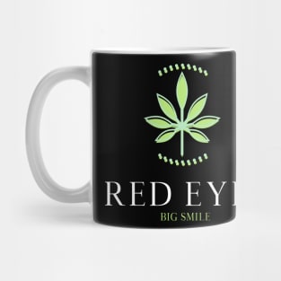 RED EYES, big smile Mug